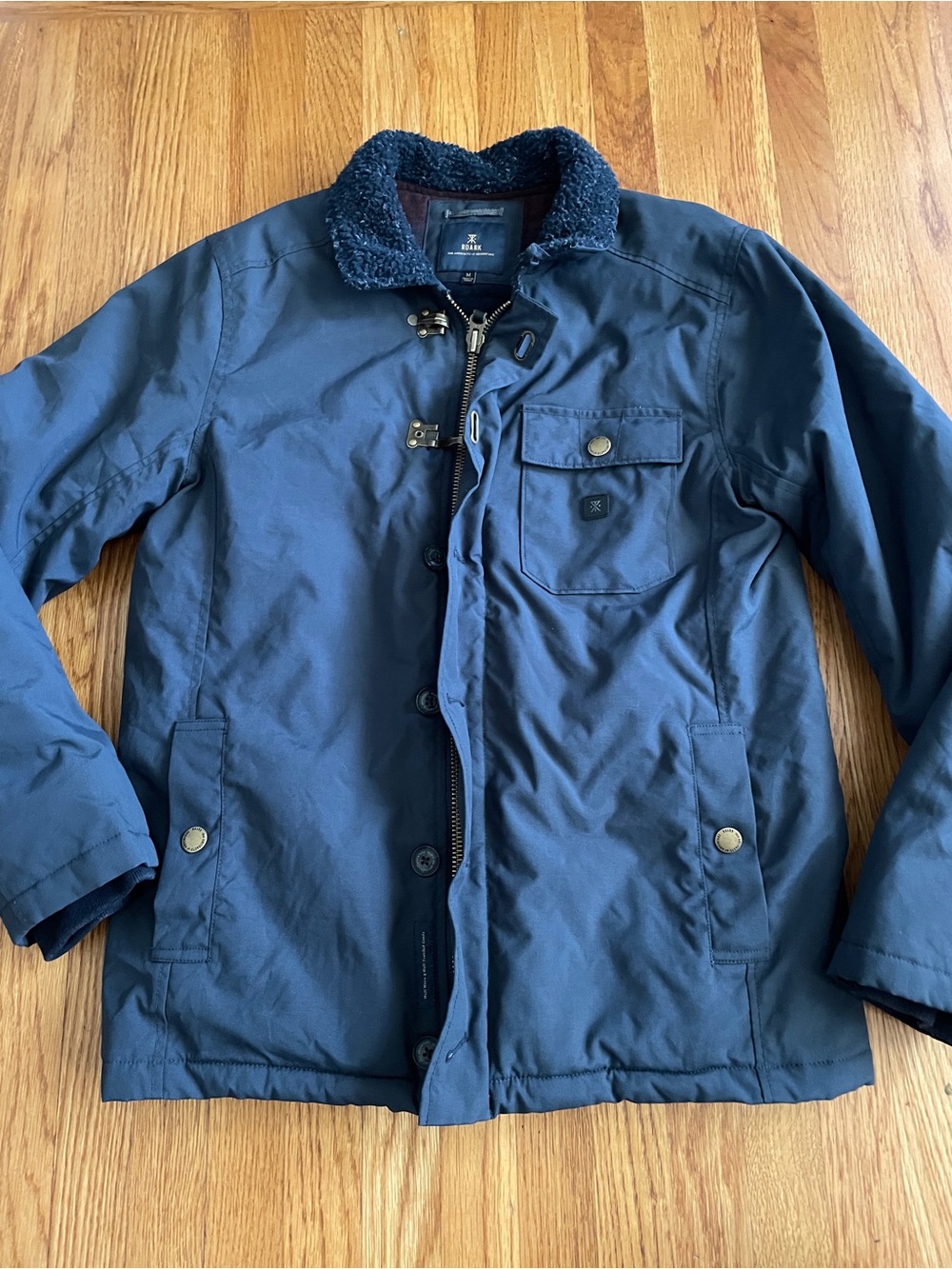 Roark Axeman Field Jacket with Sherpa Collar M